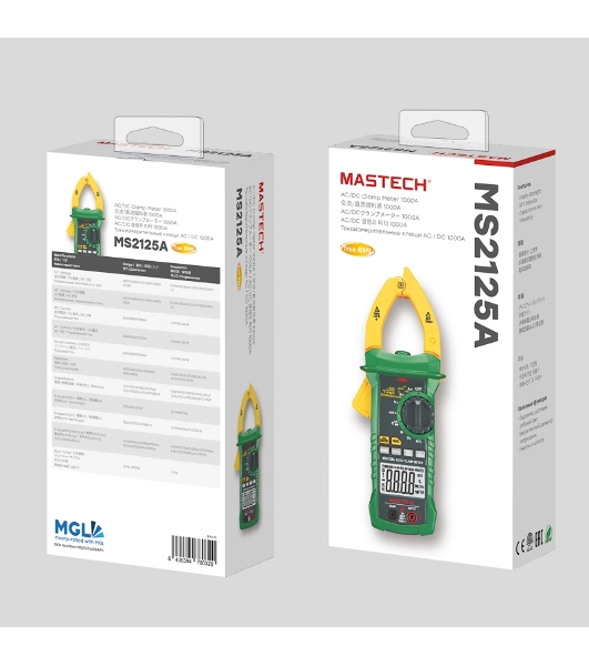 Токовые клещи MS2125A MASTECH