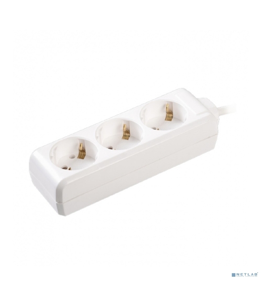Удлинитель 3х3 м с заземл. 16А IP20 У03 2P+PE IEK WYP10-16-03-03-Z-N
