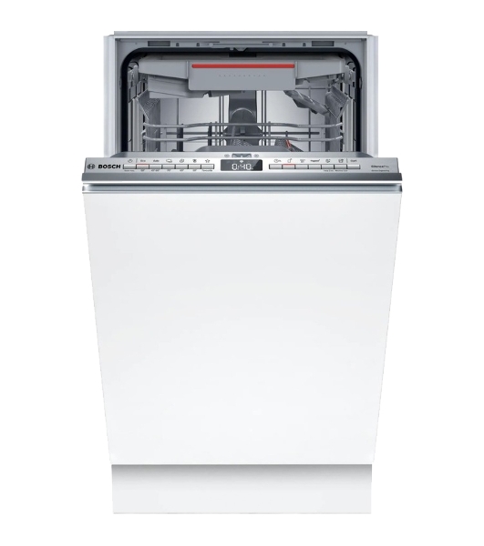 Встраиваемая посудомоечная машина Bosch SPV6EMX65Q, серебристый, 44.8 см, 10 компл., 45 дБ, класс A+