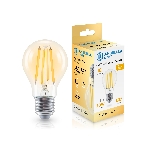 Лампа светодиодная 602013 Filament LED A60 20W IC E27 2700K 220-240V, фото4