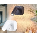 Настенный светодиодный светильник Ambrella light FW283 SCF кофе песок LED 4200K 3W 66*66*65, фото4