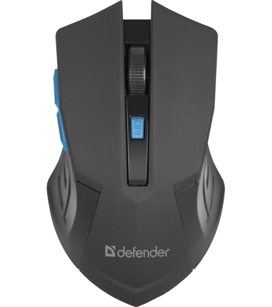Мышь беспроводная Defender Accura MM-275 синий, 1600 dpi, радиоканал, USB, кнопки - 6