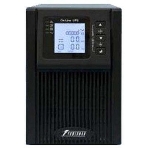 Источник бесперебойного питания PowerMan Online 2000VA черный (Online-Double conversion/LCD Display/USB/Software/RJ11/45,RS-232), фото5