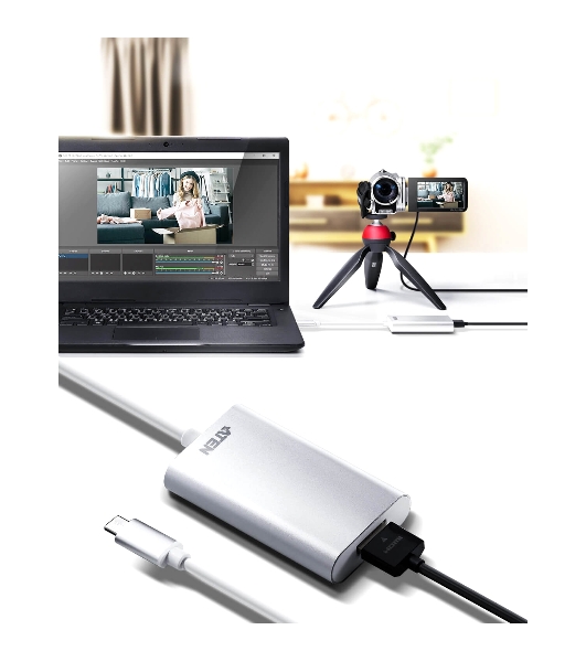 Конвертер ATEN CAMLIVE HDMI to USB-C UVC Video Capture