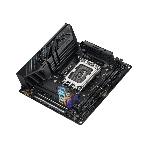 Материнская плата ASUS ROG STRIX B760-I GAMING WIFI, LGA 1700, Intel B760, 2xDDR5, 4xSATA, 2xM.2, 1xPCIe 5.0 x16, 1xHDMI, 1xDP, 1x 2.5Gb LAN, 3xUSB-A 2.0, 3xUSB-A 3.2 Gen 1, 1xUSB-C 3.2 Gen 1, 1xUSB-C 3.2 Gen 2x2, 5x3.5 мм, 7.1, Mini-ITX, фото22