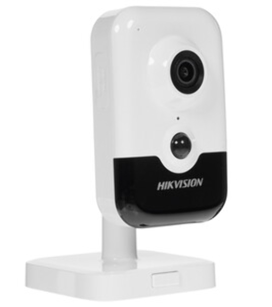 Компактная IP-камера Hikvision 4Мп с W-Fi и EXIR-подсветкой до 10м 1/3' Progressive Scan CMOS; объектив 4мм; угол обзора 78°; механический ИК-фильтр; 0.01лк@F1.2; сжатие H.265/H.265+/H.264/H.264+/MJP