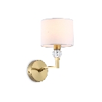 Настенный светильник Ambrella light LH71135 BS/WH латунь/белый E14 max 40W 220*140*250, фото7