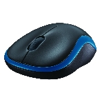 Мышь беспроводная Logitech M185 синий, 1000 dpi, радиоканал, USB, кнопки - 3, фото8