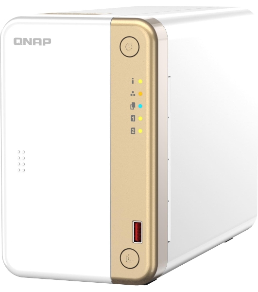 Сетевое хранилище channel QNAP TS-262-4G NAS 2 HDD trays, 2 x M.2 NVMe PCIe Gen 3 x1, 2-core Intel Celeron N4505 2.9 GHz, 4 Gb RAM (4Gb max), 1x2.5 Gigabit Ethernet, Slot PCIe Gen 3 x2, 2 USB 3.2 Gen 2 (10Gbps) Port, 2xUSB USB 2.0 port, 1xHDMI 2.0