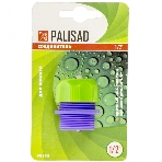 Соединитель пластмассовый для шланга Palisad 1/2', с внешней резьбой 3/4', фото 1