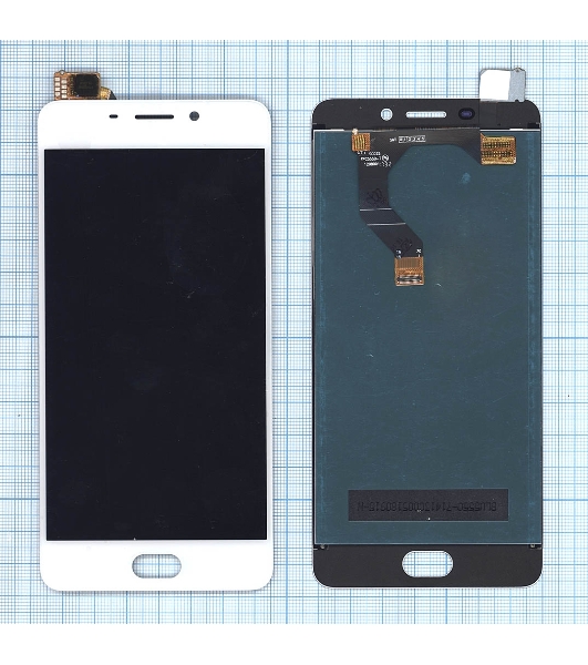 Дисплей для Meizu M6 Note, белый