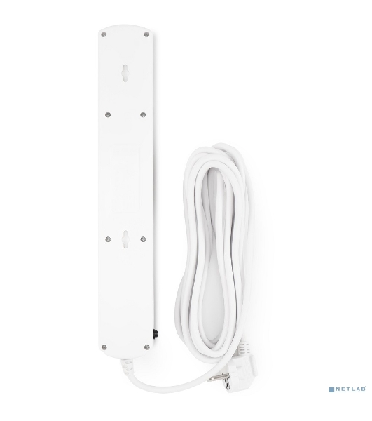 Сетевой фильтр Ippon BK-6-EU-5-10-W 5 м, 6 розеток, белый, коробка
