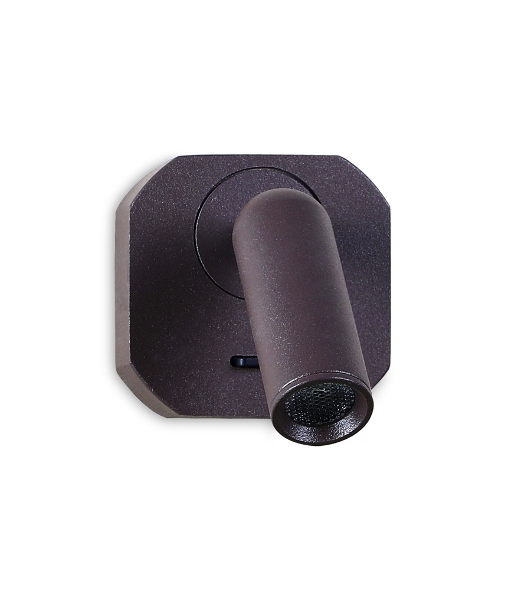 Настенный светодиодный светильник Ambrella light FW283 SCF кофе песок LED 4200K 3W 66*66*65