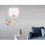 Настенный светильник Ambrella light LH71135 BS/WH латунь/белый E14 max 40W 220*140*250, фото6