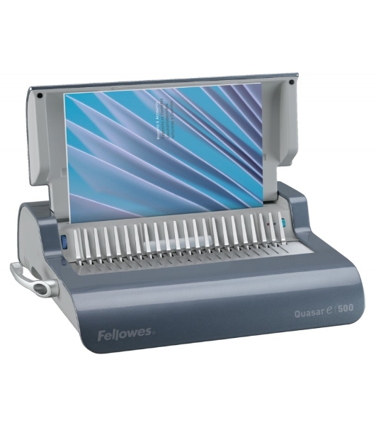 Переплетчик Fellowes Quasar E (FS-56209) A4/перф.20л.сшив/макс.500л./пластик.пруж. (6-50мм)/электр.
