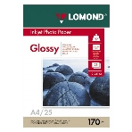 Фотобумага Lomond односторонная глянцевая 170 г/м2 A4/25л., фото 1