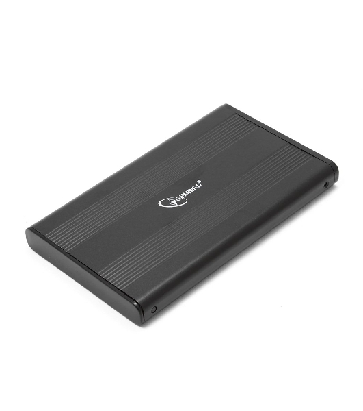 Внешний корпус для HDD Gembird EE2-U2S-5 2.5' EE2-U2S-5, черный, USB 2.0, SATA