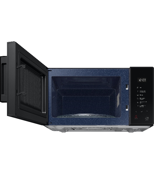 Микроволновая печь Samsung MS23T5018AK/BW черный, 23 л, 800 Вт, переключатели - сенсор
