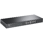 Коммутатор TP-Link Jetstream 16-port gigabit smart switch with 2-gigabit uplink ports, фото6