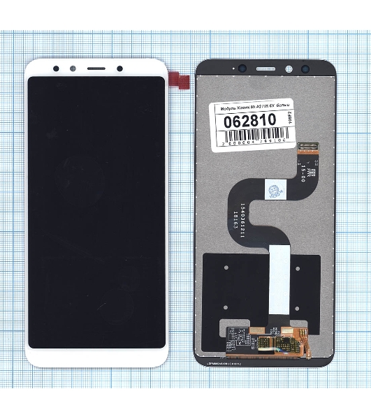 Дисплей для Xiaomi Mi A2/Mi 6X белый