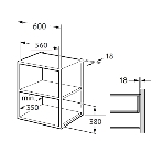 Встраиваемая микроволновая печь Korting KMI 827 GN, фото16