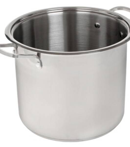 Кастрюля WEBBER BE-128-10L 10 л, 24 см, нержавеющая сталь, с крышкой