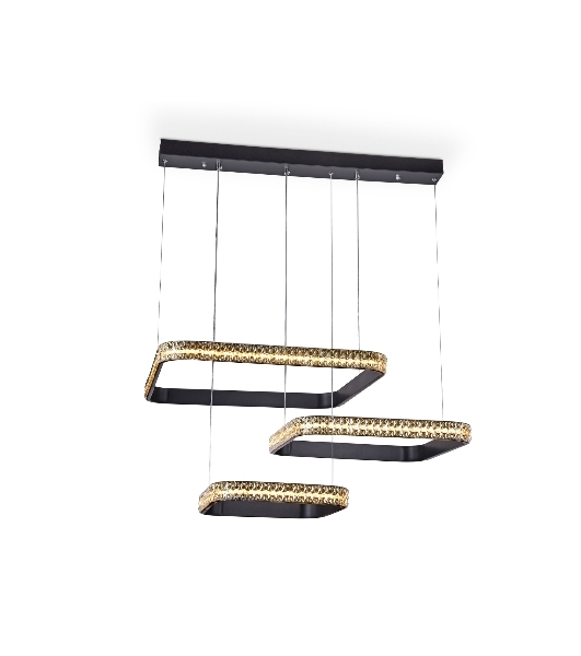 Светильник Ambrella light FA6166 BK черный 131W 720*500*900 (ПДУ РАДИО 2.4)
