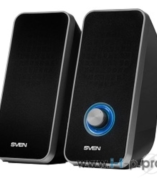 Акустическая система 2.0 SVEN 325, черный, USB, мощность 2x3 Вт(RMS) SVEN 325, черный, USB, акустическая система 2.0, мощность 2x3 Вт(RMS)