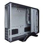 Компьютерный корпус MiniITX ExeGate MI-209 Black, miniITX/mATX, (M300, 80мм), 2хUSB, Audio, фото6
