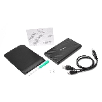 Внешний корпус для HDD Gembird EE2-U2S-5 2.5' EE2-U2S-5, черный, USB 2.0, SATA, фото7