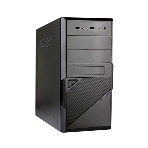 Компьютерный корпус ExeGate EX284019RUS Minitower BA-201 Black, mATX, (AA450, 80мм), 2*USB, Audio, фото6