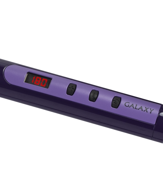 Щипцы для завивки волос Galaxy LINE GL4617 фиолетовый, 25 мм, 100-220 °C, 13 режимов