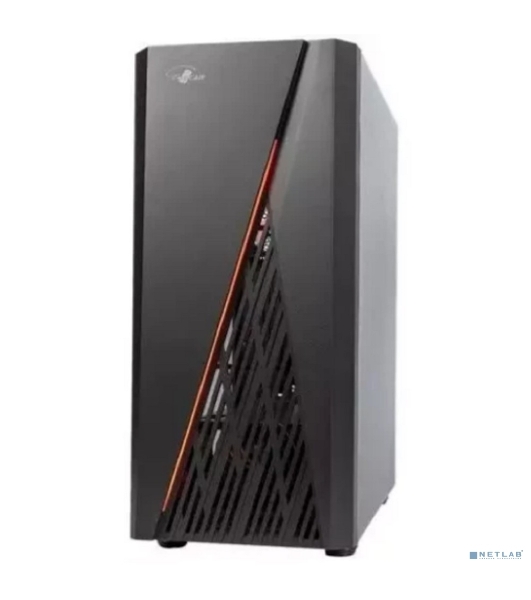 Компьютерный корпус ATX Eurocase A39 ARGb черный без БП закаленное стекло USB 3.0