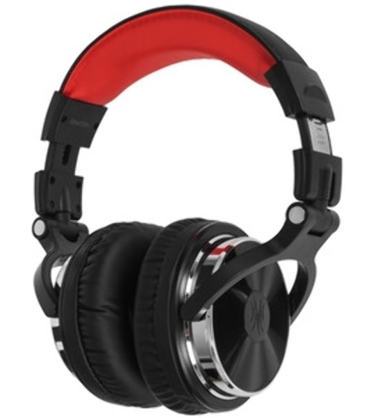 Гарнитура OneOdio Studio Pro 10 черный/красный, проводная, 3.5 мм