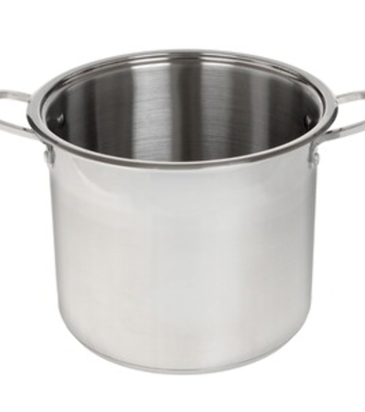Кастрюля WEBBER BE-128-10L 10 л, 24 см, нержавеющая сталь, с крышкой