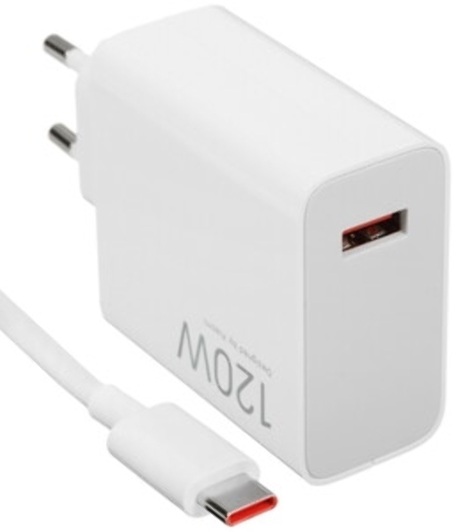 Сетевое зарядное устройство Xiaomi 120W HyperCharge Combo (Type-A) EU