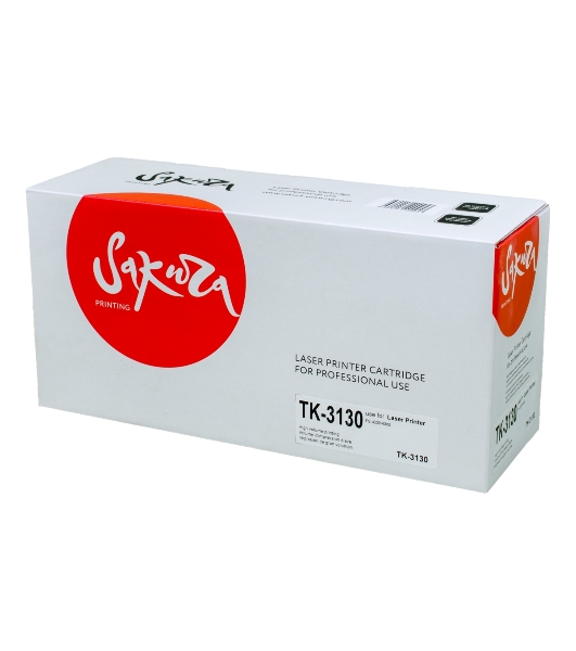 Картридж лазерный Sakura TK3130 для Kyocera Mita FS-4200/4300, черный, 25000 к.