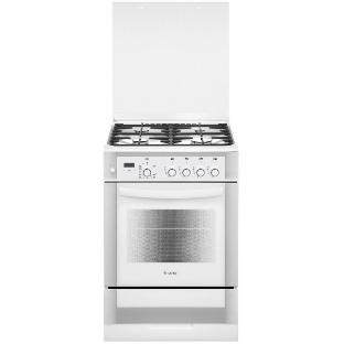 Плита газовая Gefest ПГ 6300-03 0040 белый, конфорок 4 шт, духовка 52 л, 60 см x 85 см x 60 см