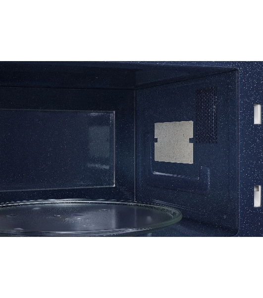 Микроволновая печь Samsung MS23T5018AK/BW черный, 23 л, 800 Вт, переключатели - сенсор