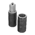 Петля гаражная с шаром Сибртех d 45, 180мм, 2шт.,, фото3