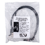 Планка USB 2.0 на заднюю панель низкопрофильная Cablexpert CCUSBRECEPTACLE-LP, 2 порта USB, фото 1