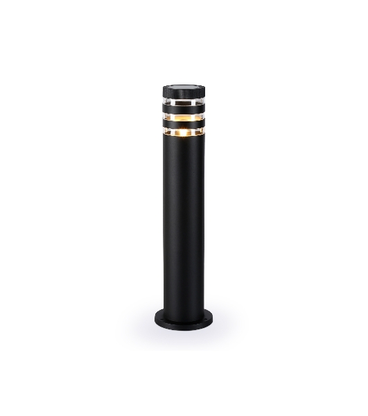 Светильник Ambrella light ST2566 BK/CL черный/прозрачный IP54 E27 max 40W D110*625