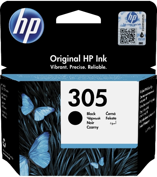 Картридж струйный HP 305 3YM61AE черный (120 стр.) для HP DJ 2320/2710/2720