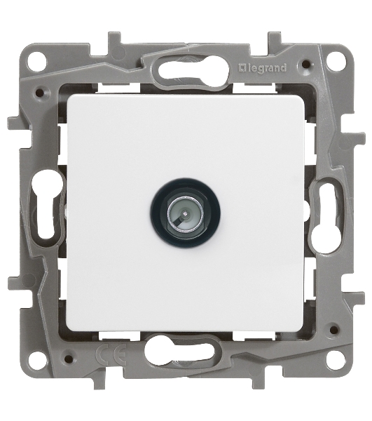 Механизм розетки Legrand 1066932tv etika plus 2дБ звезда белый 672251
