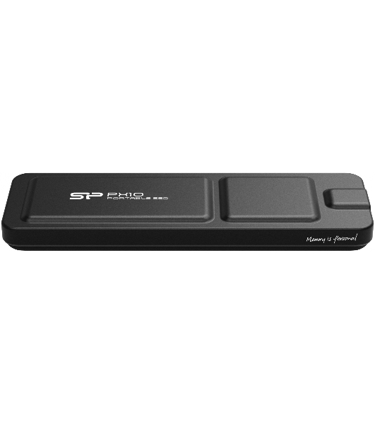 Внешний SSD 4Tb Silicon Power PX10, External, USB TypeC 3.2, черный, read/write 1050/1050 Mb/s