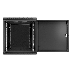 Шкаф телекоммуникационный 19' настенный 12U ExeGate EC-WM-12U.600.M.BLACK (19', 12U, 600x600x635 мм (ШхГхВ), передняя дверь металл, съемные боковые панели, пыле- и влагозащита IP23, черный RAL 9004), фото11