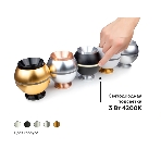 Насадка для корпуса светильника N7929 PYG золото желтое полированное D70*H28mm Out25mm, фото3