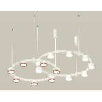 Светильник Ambrella light XR92081200/16 SWH/PPG белый песок/золото розовое полированное GX53 (A9208, C9241,C9236,N8112,N8126), фото3