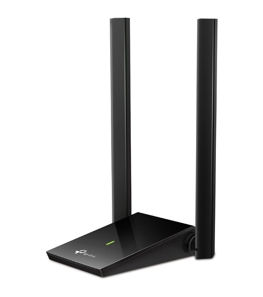 Адаптер TP-Link AC1300Mbps Dual-band High-Gain wireless USB adapter, 867Mbps at 5G and 400Mbps at 2.4G, two high gain antennas, USB 3.0, USB extension cable, support wave 2 MU-MIMO, full compatible with Windows and macOS.