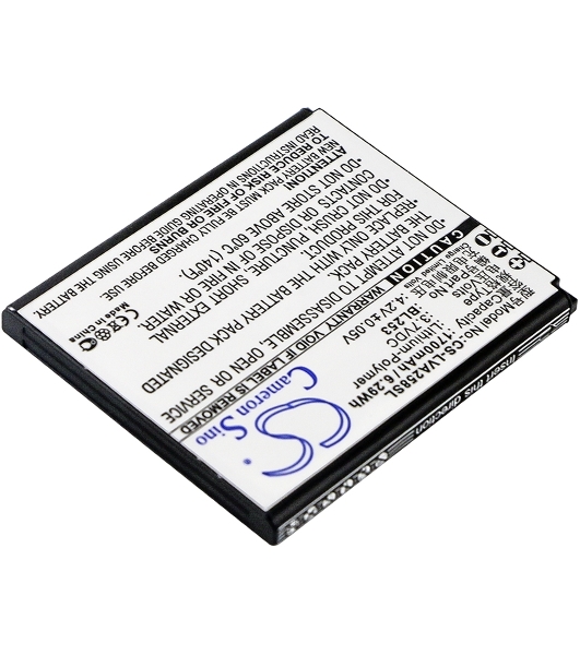 Аккумулятор CS-LVA258SL BL253 для Lenovo A2010,A1000 3.7V, 1700mAh, 6.29Wh